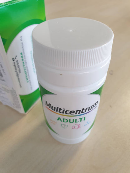 271542 - MULTICENTRUM Shtesë Ushqimore Multivitaminike e Plotë për të Rritur - 90 Tableta me Vitamina B, D dhe C, Lufton Lodhjen dhe Rrahjen