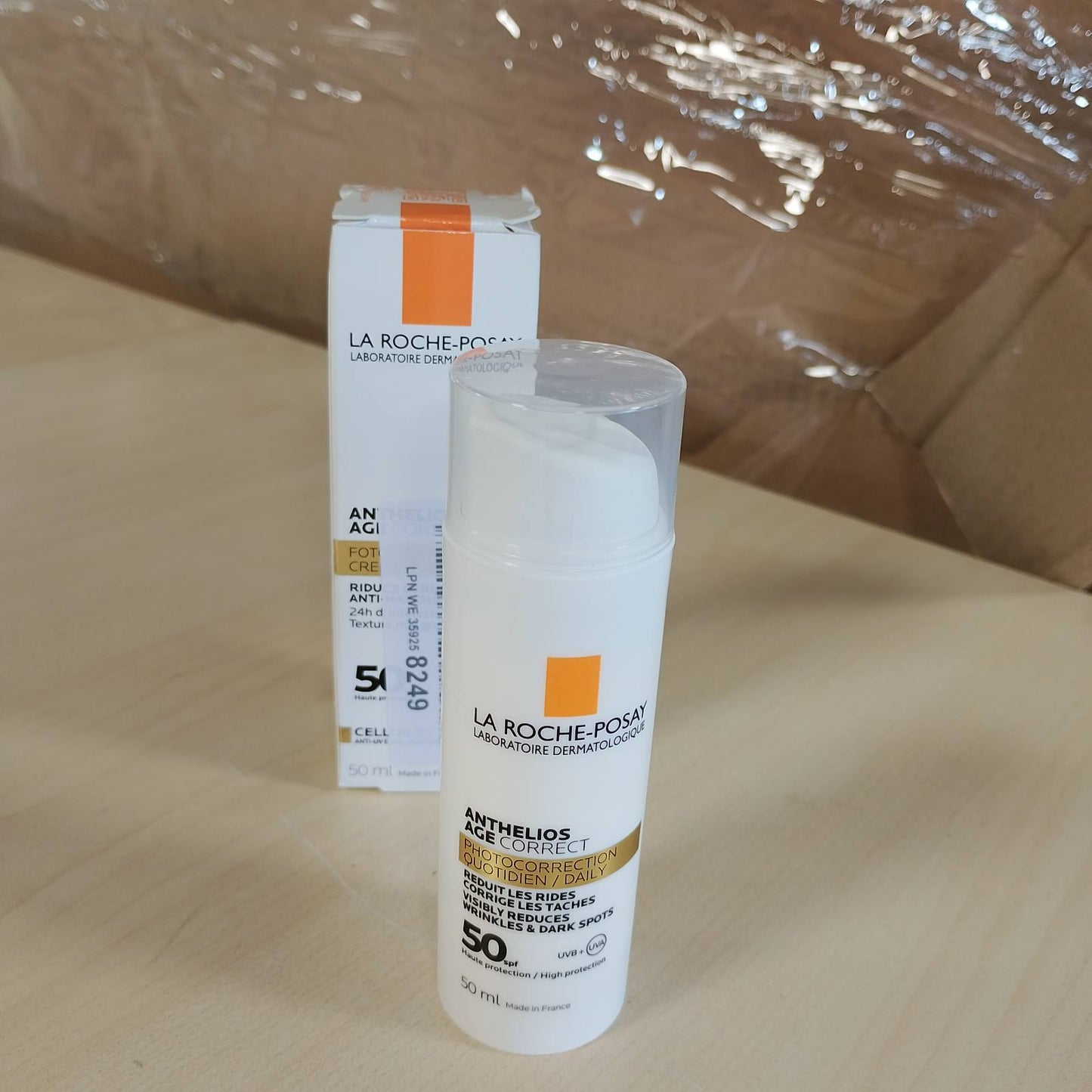 271588 - LA ROCHE POSAY Age Correct, Krem Mbrojtës Anti-Plakje, 50 ml, Veprim Anti-UVA dhe UVB, Me Acid Hialuronik, Niacinamidë dhe Phe-Resorcinol