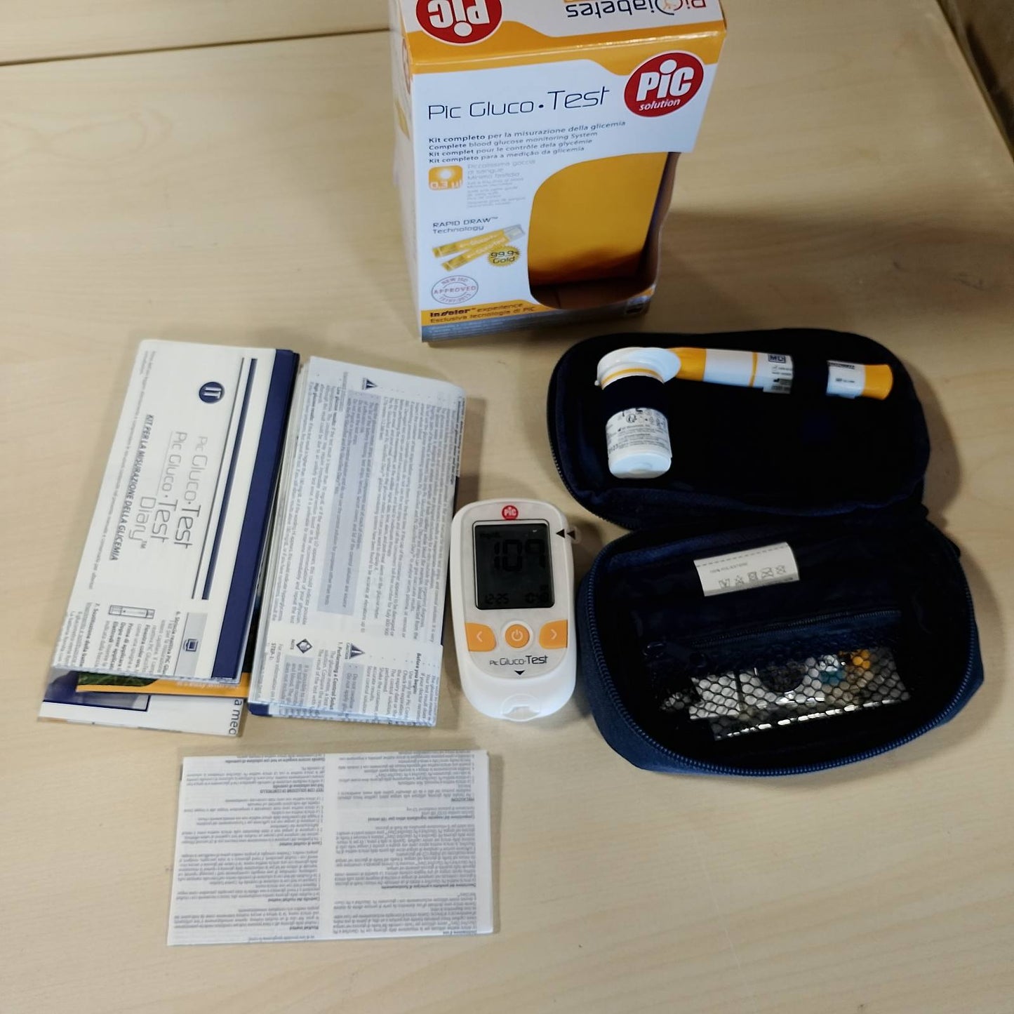 271595 - PIC SOLUTION - Set i plotë për matjen e glukozës në gjak