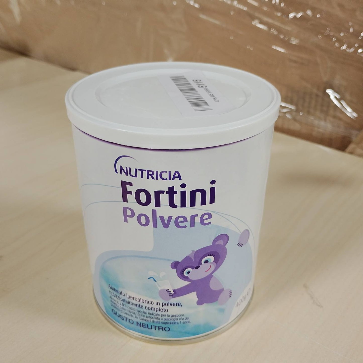 271597 - NUTRICIA FORTINI - Pluhur, Shtesë me kalori të larta, 400g, për zhvillimin dhe rritjen e fëmijëve pas një viti, Shije neutrale