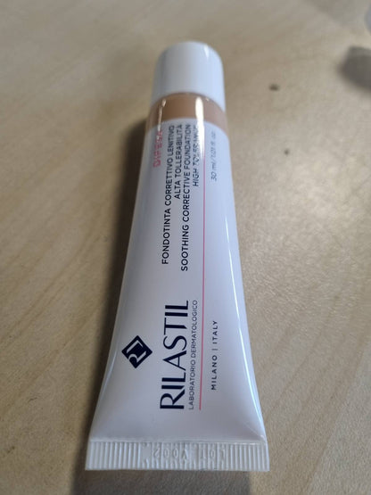 271617 - RILASTIL Fondatinë korrigjuese qetësuese, Nuanca 02, 30 ml