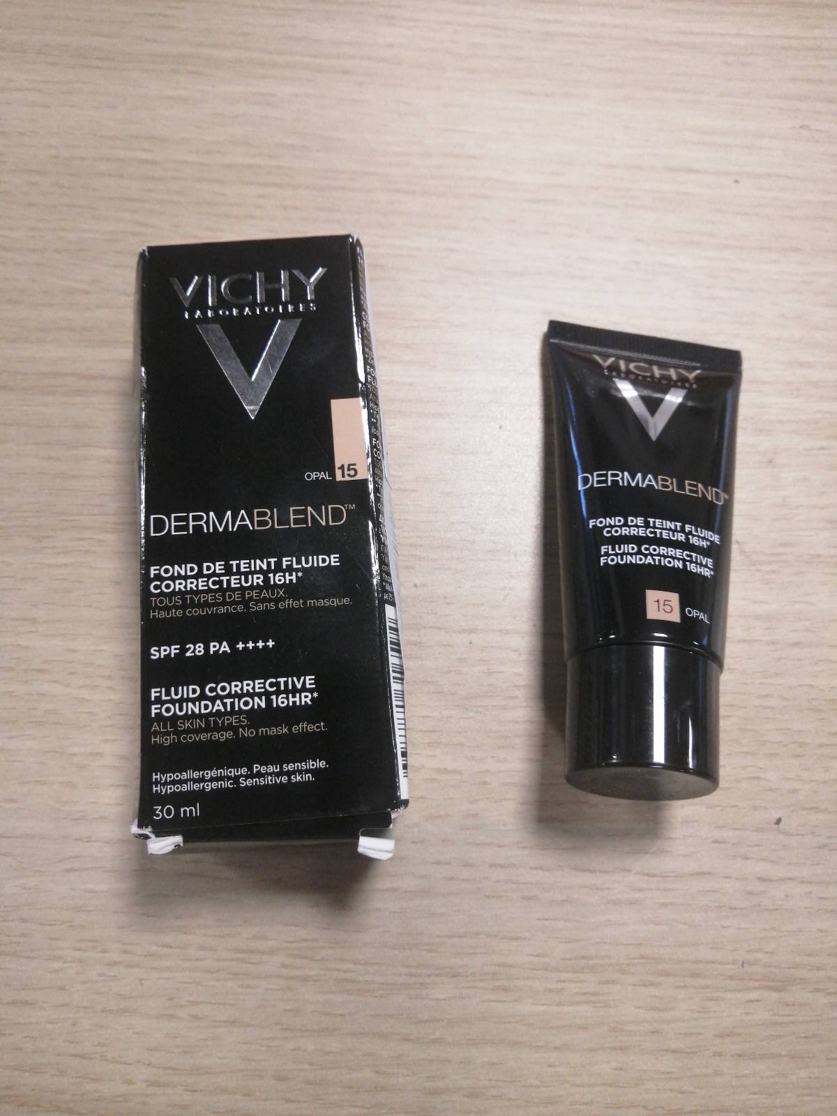 271619 - VICHY Fondatinë Korrektuese Fluide Dermablend 16h, Nuanca: 15, 30 ml
