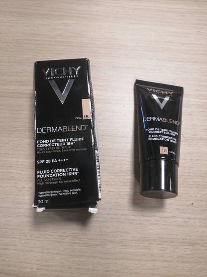 271619 - VICHY Fondatinë Korrektuese Fluide Dermablend 16h, Nuanca: 15, 30 ml