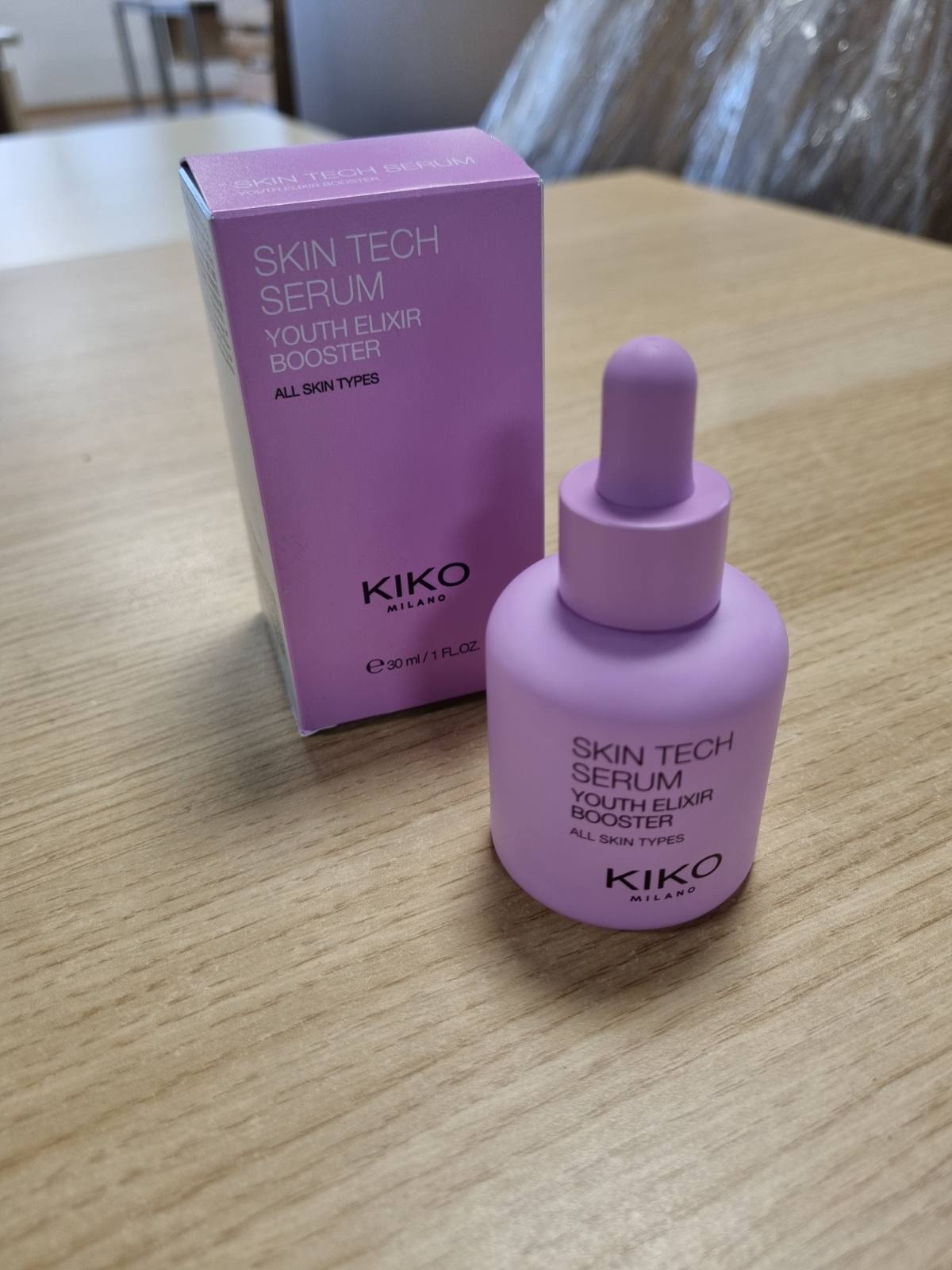 271633 - KIKO MILANO Skin Tech Serum Youth Elixir Booster, Serum Anti-Rrudha, 30 ml
