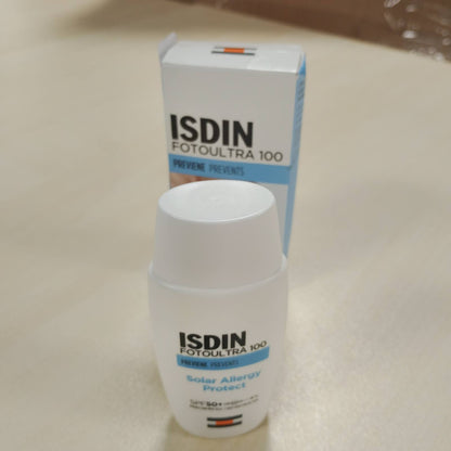 271635 - ISDIN Foto Mbrojtës për Fytyrën nga Alergjia Diellore SPF 50+, 50 ml