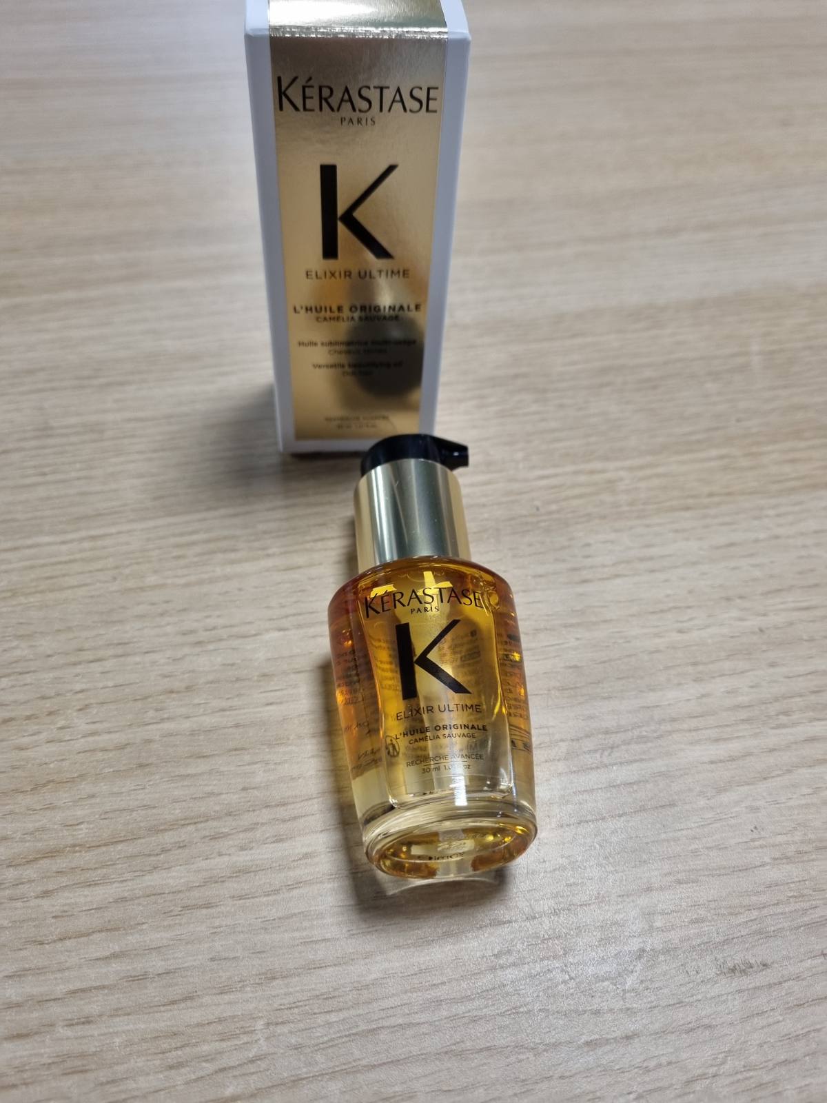271638 - KÉRASTASE Vaj për Flokë të Thatë dhe të Pa shkëlqim, 30 ml, Mbrojtës nga Nxehtësia, Me Vaj Argani, Marula dhe Kamellia