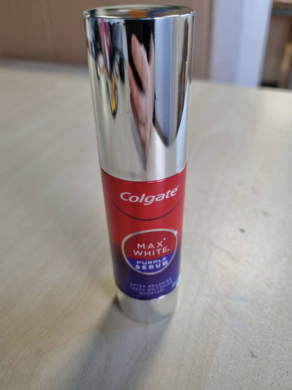 271823 - COLGATE Max White Serum Purple 40ml - Zbardhues i Menjëhershëm i Dhëmbëve pa Fluor, Formulë me Veprim të Dyfishtë