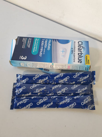 271891 - CLEARBLUE Test Shtatzënie Maxi, 3 Teste, Rezultate të Shpejta në 1 minutë
