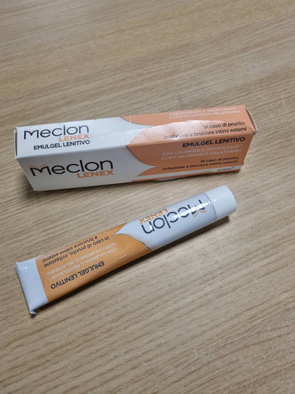 271919 - Meclon Lenex, Emulgel i Bazuar në Substanca Natyrale si Calendula, Propolsave, Acidi Hialuronik dhe Melatonina, 50 ml, Qetëson, Mbron dhe Ndihmon në Parandalimin e Inflamacioneve të Reja