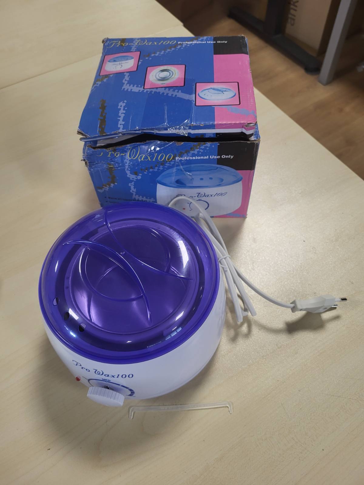 272064 - KOHË ZBRITJESH Ngrohës Elektrik Profesional për Dyll, Termostat 100W Pro Wax 100