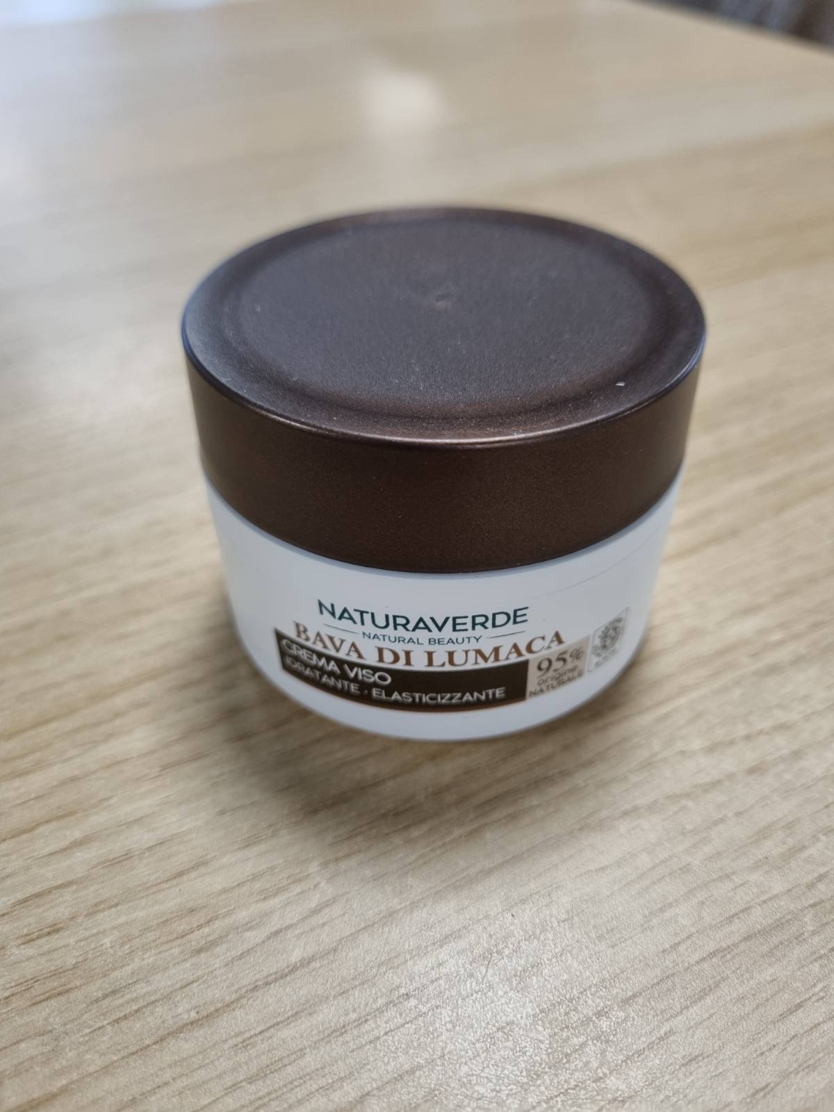 272113 - Naturaverde | Bio - Krem për fytyrën hidratues dhe elastikues me llum kërmilli, ekstrakte organike kamomili dhe gjalpë shea, i çertifikuar nga ICEA, 50 ml