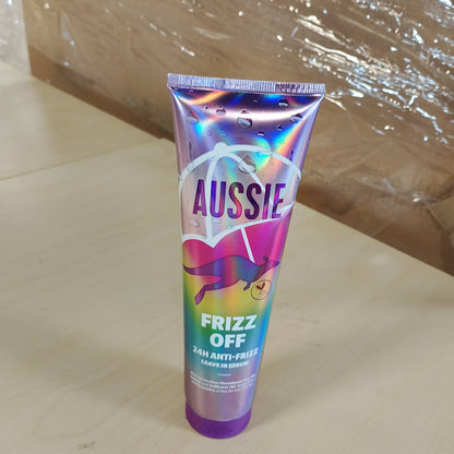 272136 - AUSSIE Serum pa shpëlarje Frizz Off 24H Frizz Ease, 160 ml, mban flokët të skuqura dhe lagështinë në kontroll