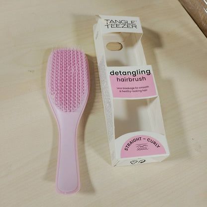 272176 - TANGLE TEEZER Ultimate Detangler, Zbërthen flokët e lagur dhe të thatë, Dizajn me qime të dyfishta, Rozë e Kuqërremtë