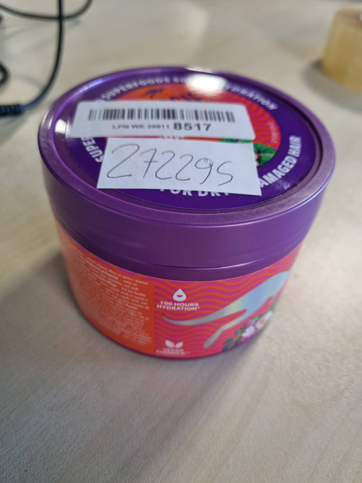 272295 - MASKA AUSSIE SOS Supercharged Repair Ristrukturuese 500ml për flokë të thatë dhe të dëmtuar, Riparon dhe Mbron, Dodo Flokë të Butë, të Lëmuar dhe të Hidratuar për 100 Orë, Formulë Vegane