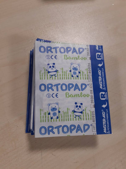 272368 - MASTER AID Ortopad Soft Boys Regular - Ngjyrë për sy për fëmijë - 1 pako me 20 copë - 8.5 x 5.9 cm