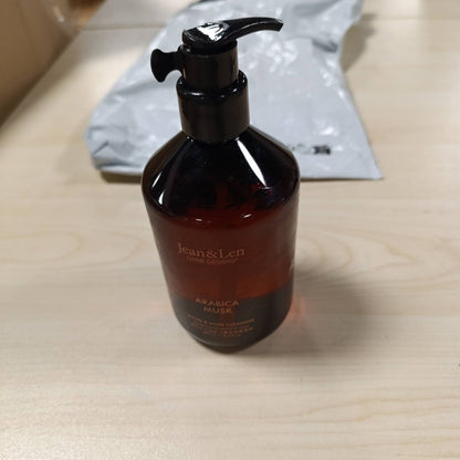 272449 - JEAN & LEN Pastrues për duar dhe trup Arabica & Musk, 500 ml, sapun vegan për trupin dhe duar