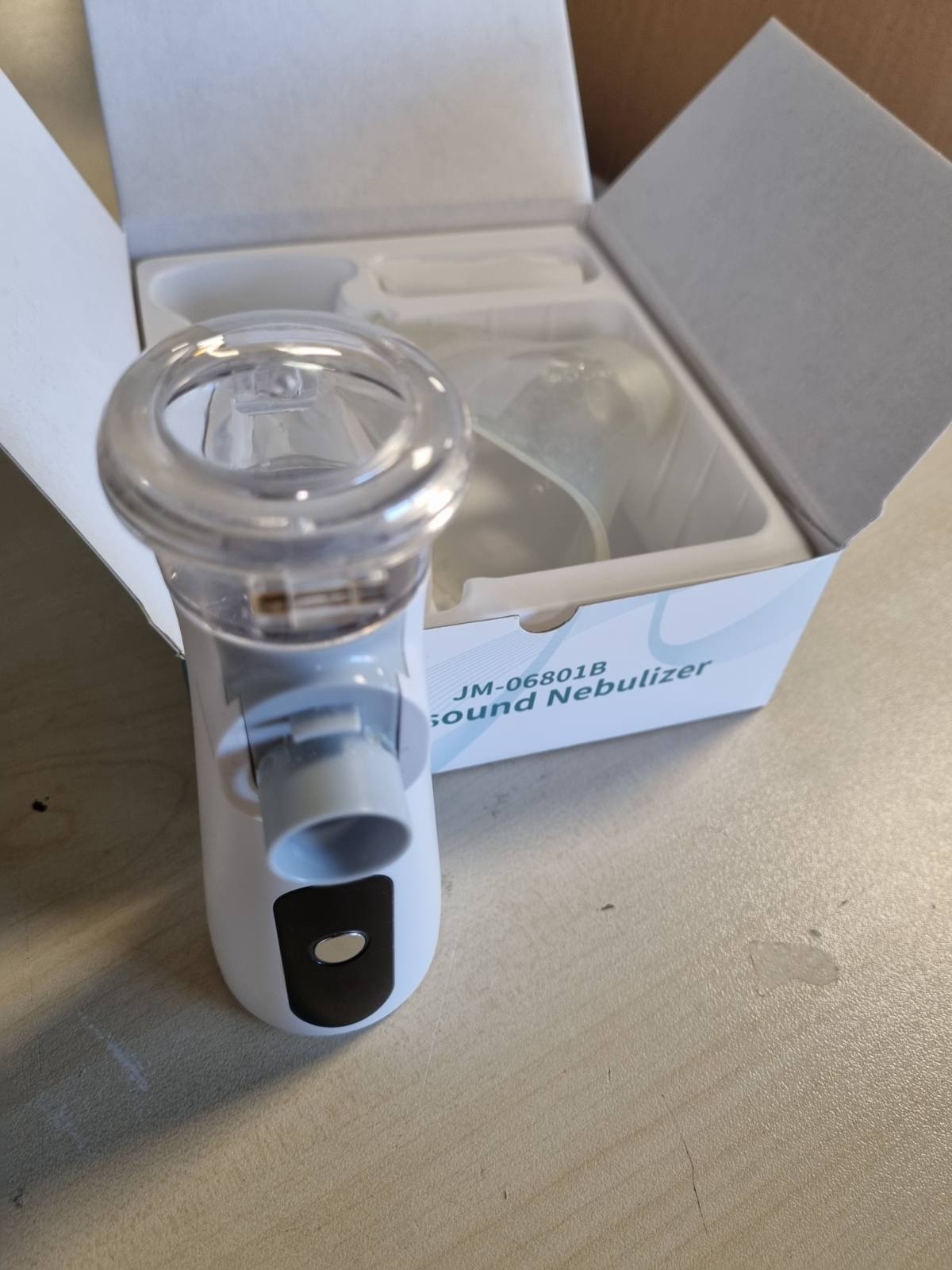 272488 - HYGELINK Aerosol i qetë portativ, makinë aerosolësh me dy mënyra atomizimi ultrasonik, rikarikueshëm me USB