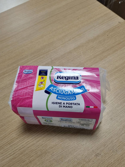 272491 - REGINA Peshqirët të disponueshëm – Pako me 100 | 100% celulozë FSC, të biodegradueshëm