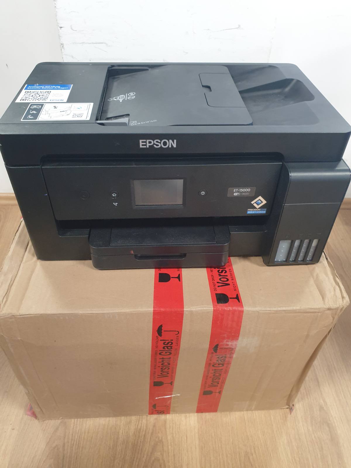 272522 - EPSON ECOTANK ET-15000, PRINTER ME DEPOZITË BOJE, A3+, WI-FI, PRINTIM DUPLEKS, EKRAN ME PREKJE 6.8 CM, ADF ME 30 FLETË