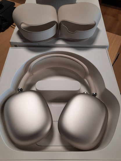 272557 - APPLE Kufje pa tel AirPods Max 2 mbi vesh, anulim aktiv i zhurmës, audio adaptive, audio hapësinore e personalizuar, përkthim i drejtpërdrejtë, kufje Bluetooth për iPhone – Starlight