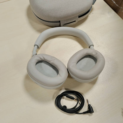272583 - SONY Kufje pa tel WH-1000XM6 me anulim zhurme, tingull me rezolucion të lartë, Bluetooth, dizajn i palosshëm, çantë mbajtëse magnetike, bateri 30-orëshe - argjendi