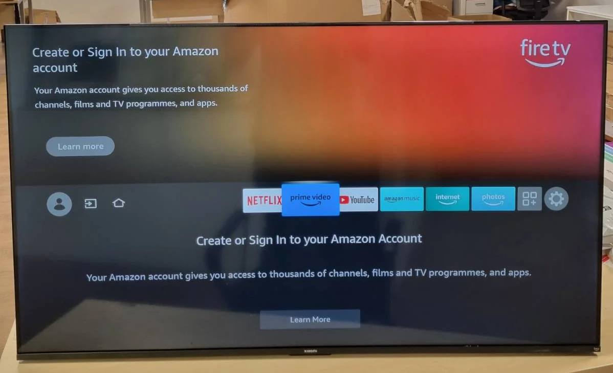 272599 - XIAOMI TV F 50, 127 cm (50 inç), 4K UHD, Smart TV, Fire TV, Kontroll Zëri Alexa, HDR10, MEMC, Modaliteti i Përmirësimit të Lojës 60Hz me 120Hz, 2GB+32GB, i pajtueshëm me AirPlay