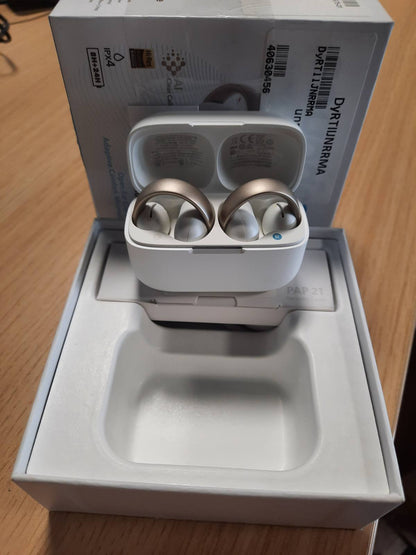 272731 - ANKER Soundcore AeroClip, kufje Bluetooth me vesh të hapur, 4 mikrofonë, altoparlantë 12 mm, dizajn me unazë të hapur