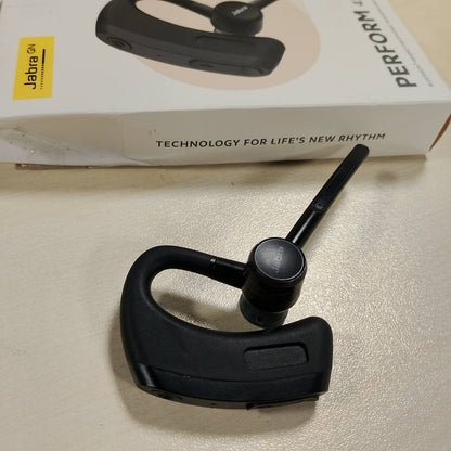 272796 - JABRA PERFORM 45 – Kufje Bluetooth Mono me grep veshi, mikrofon të integruar me anulim ultra të zhurmës, funksion push-to-talk (PTT), modalitet ballë për ballë, dizajn diskret, E zezë