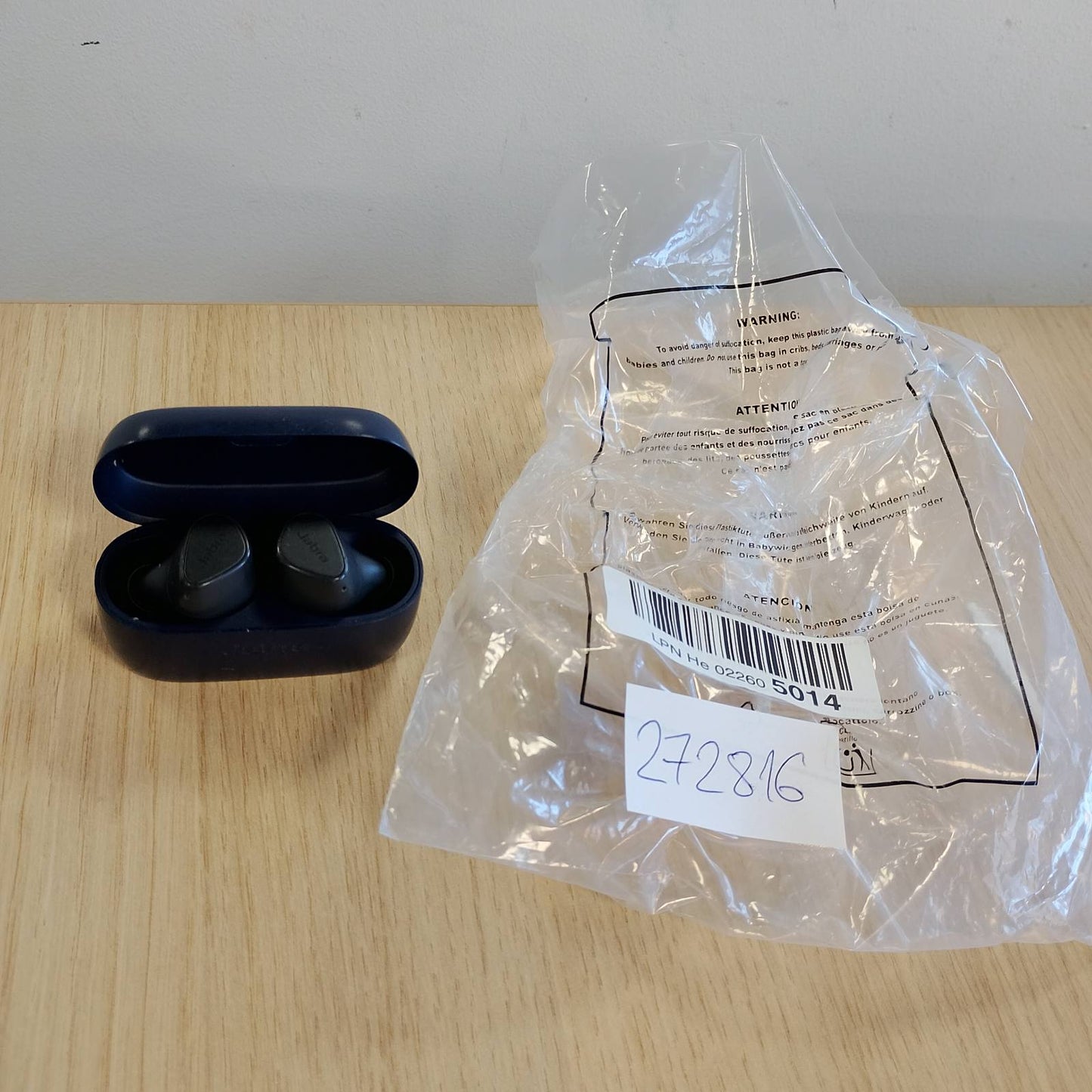 272816 - JABRA Kufje pa tel Elite 4, anulim aktiv të zhurmës, Bluetooth, Spotify Tap Playback, Google Fast Pair, Microsoft Swift Pair, Multipoint, ngjyrë blu e errët