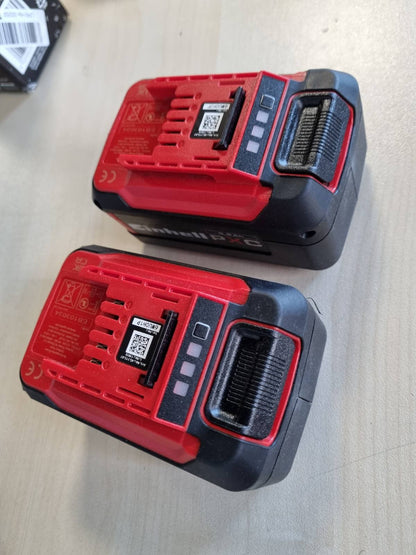 272829 - EINHELL PXC TWINPACK 5.2 AH - Bateri origjinale Li-Ion, 18 V, 2 x 5.2 Ah, universale për pajisjet PXC, menaxhim proaktiv i baterisë