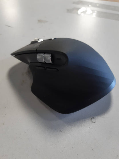 272830 - LOGITECH MX MASTER 3S 2025 - Maus pa tel Bluetooth, 8K DPI, dizajn ergonomik, gjurmim i xhamit, Windows, Linux, Chrome - Grafit