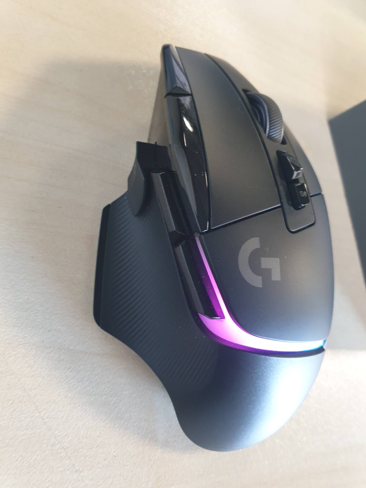 272844 - LOGITECH G502 X Maus lojërash me ndriçim pa tel, butona optikë hibridë LIGHTFORCE, LIGHTSYNC RGB, sensor HERO 25K, i pajtueshëm me PC - macOS/Windows - i zi