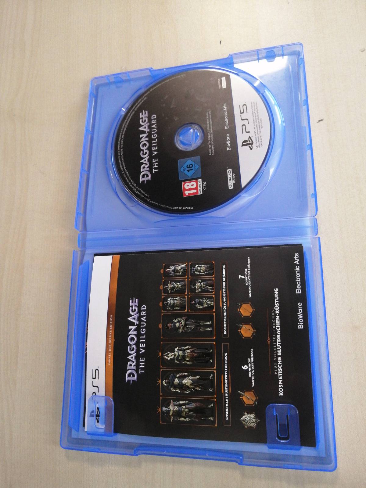 272851 - DRAGON AGE: THE VEILGUARD DELUXE EDITION PS5 | GJERMANISHT