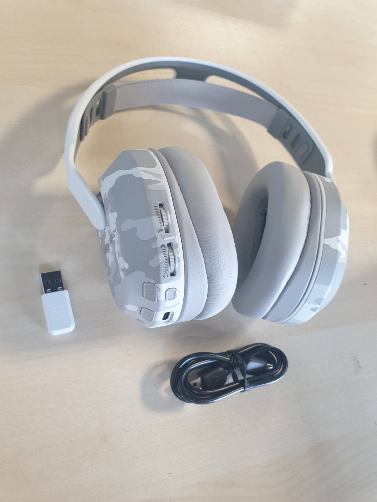 272931 - TURTLE BEACH Kufje për Lojëra Stealth 500 Arctic Camo me Kabelloses me 40 orë kohëzgjatje dhe Bluetooth për Xbox Series X|S, Xbox One, PC