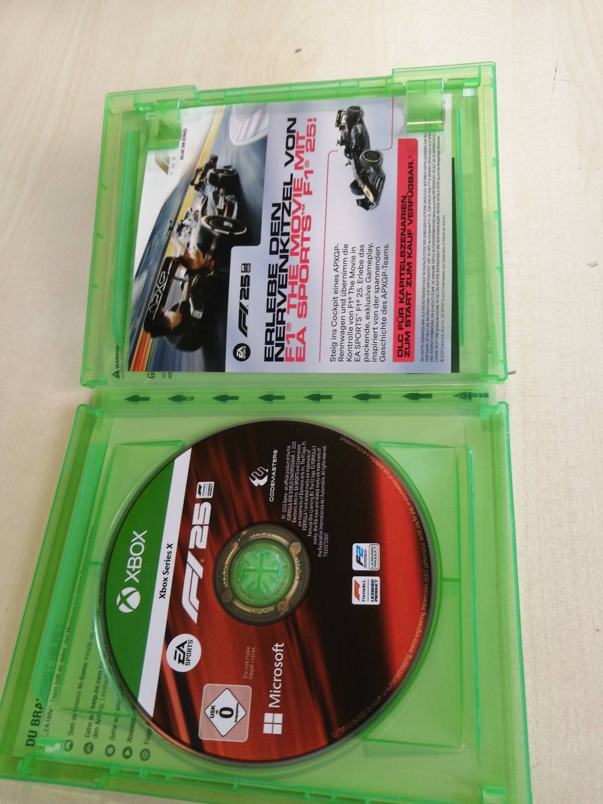 273174 - XBOX F1 25 - Seria Standard Edition X - Gjermanisht