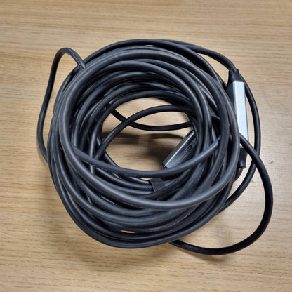 273176 - PREMIUMCORD Kabllo Zgjatues Active USB-C 15m, Tipi-C Femër në Mashkull, USB 3.2 Gen 1 SuperSpeed 5Gbit/s, 2x i Mbrojtur, Kuti Alumini, e Zezë