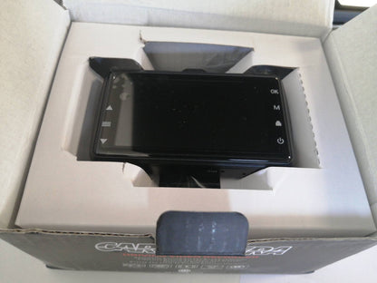 273202 - Kamera e përparme e makinës 1080P, ekran IPS 3 inç, kënd i gjerë 170°, me kartë SD 32GB, pamje nate, HDR, regjistrim në ciklin e parë, sensor G, monitor parkimi