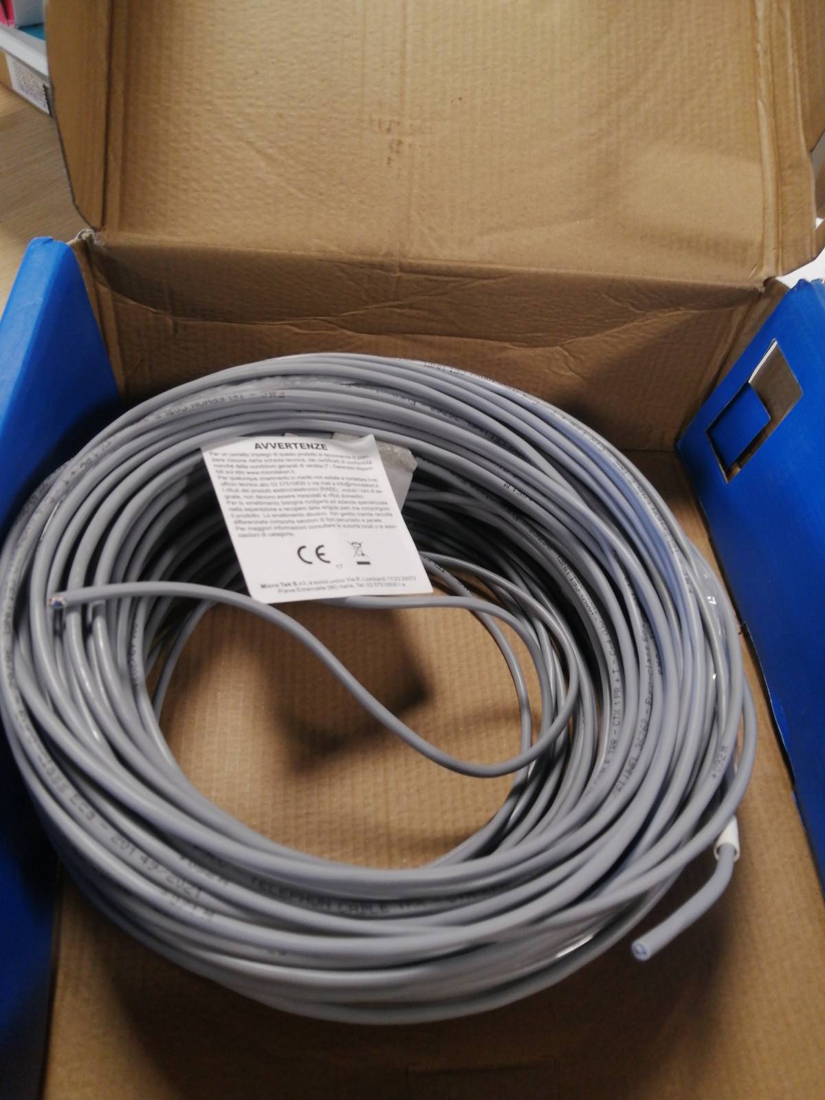 273295 - VULTECH Vultech sc13602 – 100 – kabllo rrjeti (CAT6, F/UTP (FTP), 10/100/1000Base-T (x), Gri, Klorur vinili (PVC), Ngjyrë e ngurtë)
