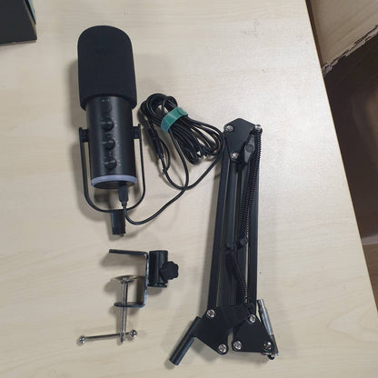 273364 - ORTIZAN - Mikrofon Lojërash për PC, mikrofon podcast USB për PS4/5 dhe Mac, mikrofon kondensues me anulim zhurme, reverb, monitorim, krah bumi i rregullueshëm