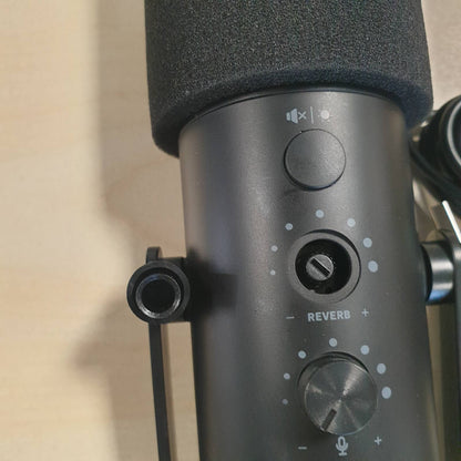 273364 - ORTIZAN - Mikrofon Lojërash për PC, mikrofon podcast USB për PS4/5 dhe Mac, mikrofon kondensues me anulim zhurme, reverb, monitorim, krah bumi i rregullueshëm