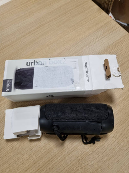273493 - ENERGY SISTEM Altoparlant portativ Urban Box 2 Onyx, 10 W, TWS, Bluetooth 5.0, MP3 player USB/microSD, radio FM