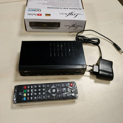 273496 - LEYF Dekoder PA-2211 për Televizion Dixhital Tokësor (DTT), Full HD 1080p, DVB-T2, Akordues DTT, HDTV, SCART, USB