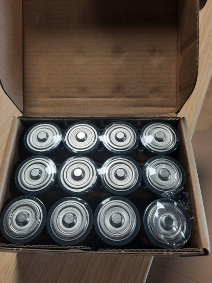 273582 - AMAZON BASICS Bateri alkaline shumëfunksionale të tipit D me 12 copë, 1.5V, afat ruajtjeje 5-vjeçar