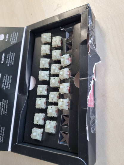 273685 - KIT ÇELËSI CHERRY MX RGB SILENT RED, Kuti me 23 Çelësa Mekanikë, Ndërrim Hot Swap, Çelës linear pa klikim, i butë dhe i heshtur