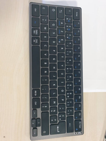 273752 - AMAZON BASICS Tastiera pa tel për tableta, e pajtueshme me PC, MacOS, laptop, smartphone, tablet