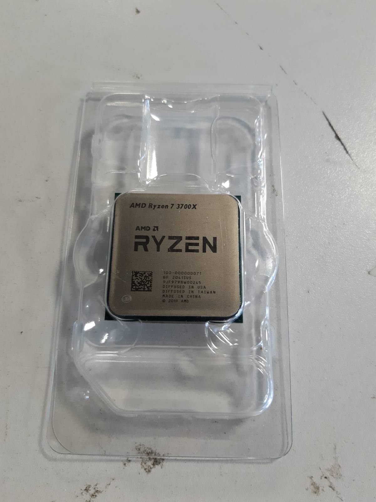273822 - HEGEM - AMD Ryzen 7 3700X R7 3700X 3.6 GHz CPU - 8 bërthama, 16 fije, Procesor 65W 7NM, L3=32M, Socket AM4