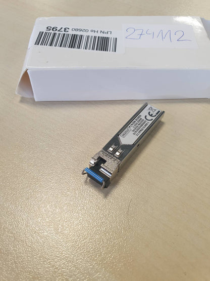 274112 - DIGITUS Moduli Gigabit SFP, Mini GBIC, Singlemode, LC Simpleks (BiDi), Tx 1310nm / Rx 1550nm, 20 km, 1.25 Gbit/s