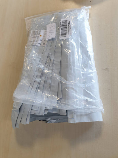 274132 - 100 copë zarfe plastike transporti, 25x35 cm, çanta hermetike vetëngjitëse
