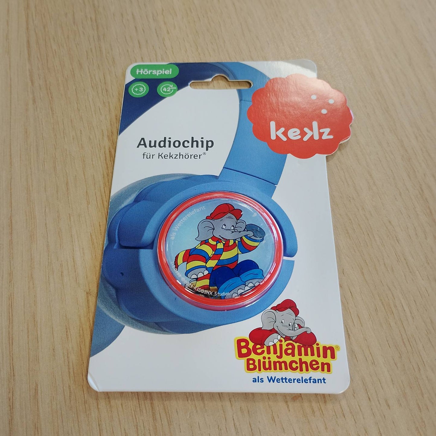 274160 - Kekz Çip Audio për Dëgjuesit e Kekz, Benjamin Blümchen - Kekz 1: Benjamin si Elefant Moti, Lojë Audio për Fëmijë 3 vjeç e lart, Kohëzgjatja 42 minuta