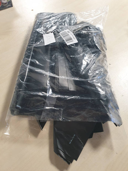 274187 - AMAZON BASICS Zarfa polietileni me 100 copë, qese transporti vetëngjitëse, 25.4 x 33 cm, të zeza